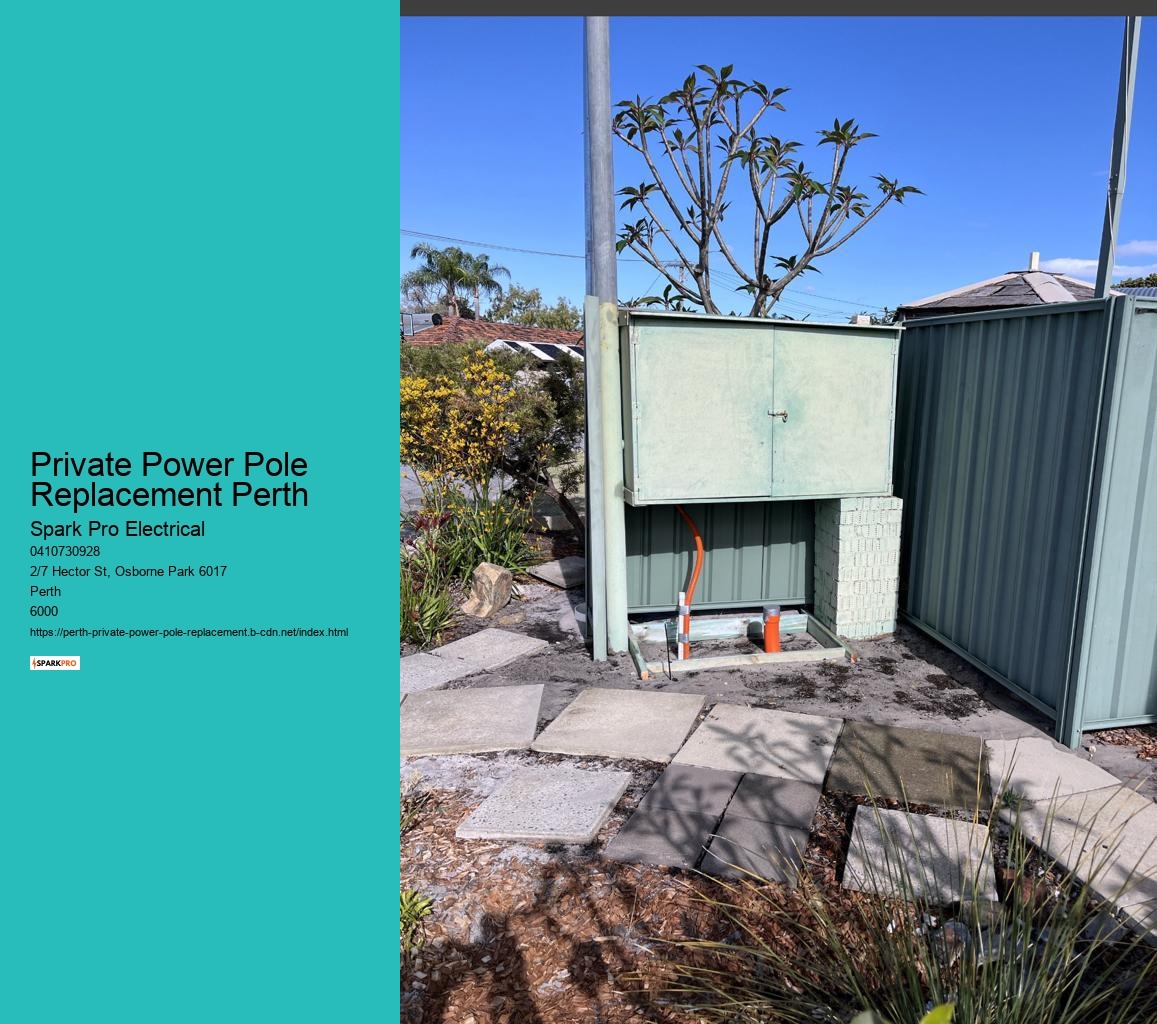 Specialised Power Pole Services for Perth Residents