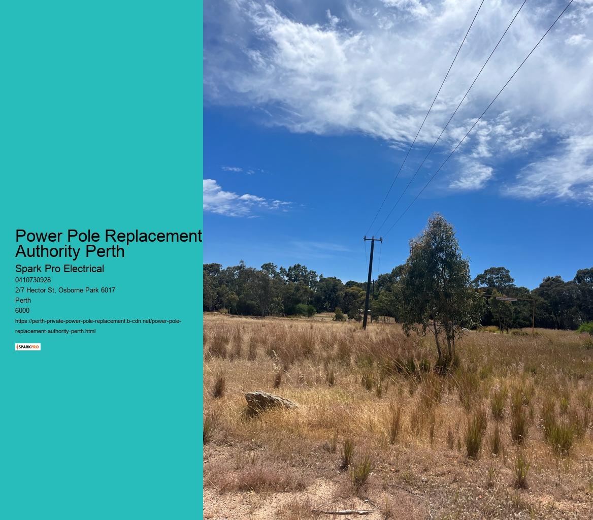 Power Pole Replacement Authority Perth